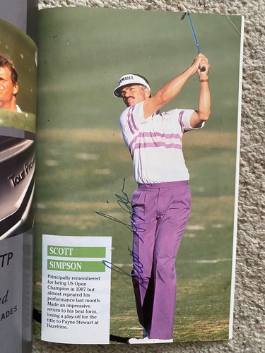 Scott simpson autograph - scott,