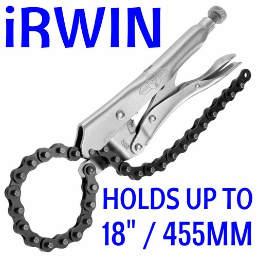 Irwin chain mole grips - chain,