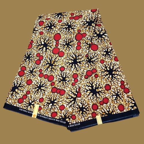 6yards african print - print, real