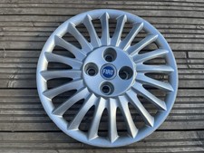 x1 Genuine Fiat Punto 15” Wheel Trim Hub Cap Single