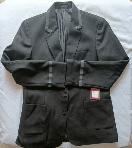 Kids school blazer black chest - black,