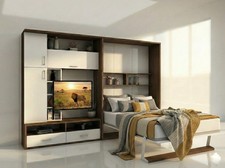 Saloon double wall bed - ,
