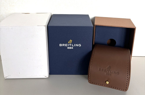 Breitling 1884 brown leather - breitling,