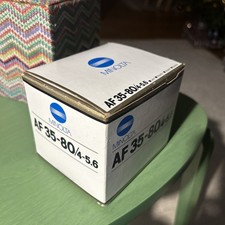 Minolta AF 35-80/4-5.6 lens in
