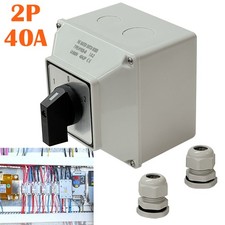 40Amp 2 Pole Enclosed Change