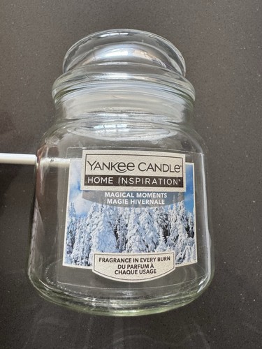 Empty yankee candle jar - empty,