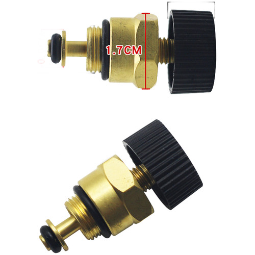 Thickened brass inlet valve - thickened,