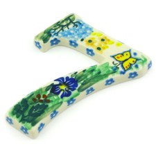 Polish Pottery House Number