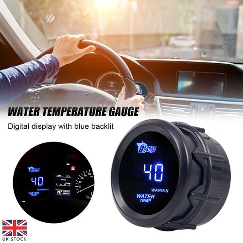 Car water temp - gauge, blue