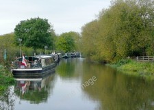Photo 6x4 Canal moorings at