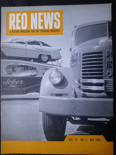 Reo news truck - reo, trade
