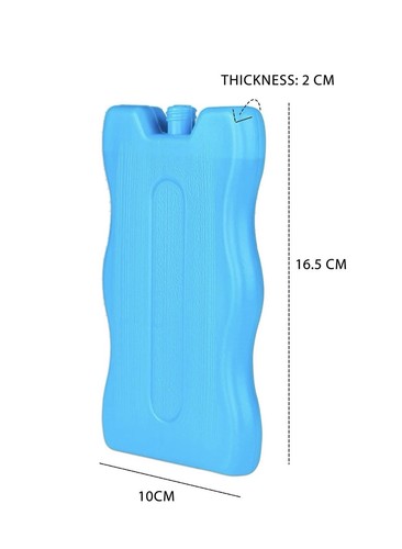 Freezer ice blocks reusable - 2,