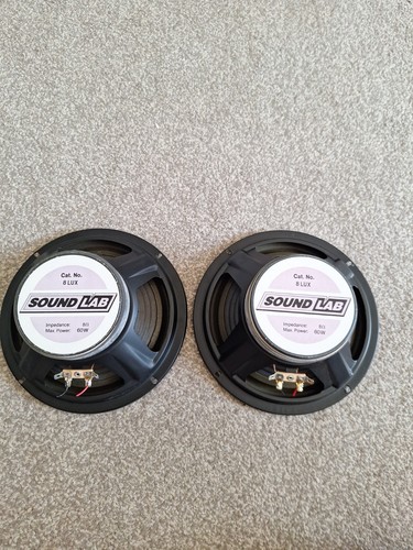 Sound lab speakers 60w - lab, 8"