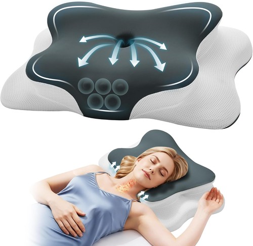Ergonomic memory foam pillow - ergonomic,
