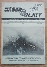 Jager Blatt International Fighter Pilot Meeting 1979 Munich Programme Rare