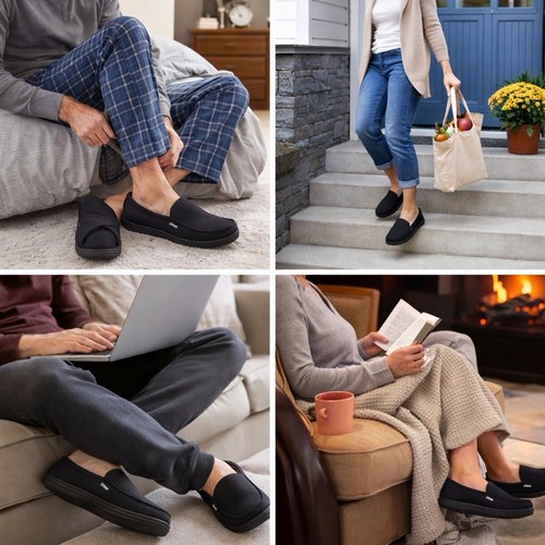 Men memory foam moccasin - foam,