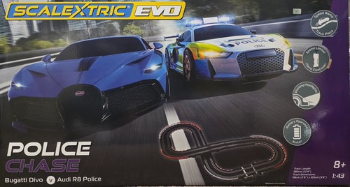 Scalextric evo police chase - evo,