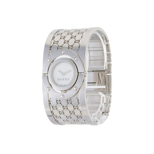Gucci silver tone stainless - gucci,