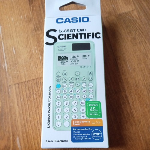 Casio scientific calculator - casio,