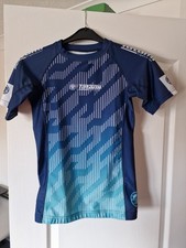 Tatami Jiu-Jitsu Rash Guard Blue Ladies Size Small UK 8