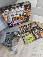 Time Crisis Game with Namco G-CON 45 Gun Sony Playstation 1 PS1 