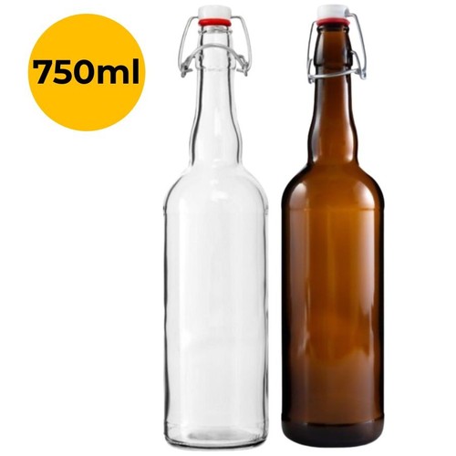 750ml brown glass beer bottle - 750ml,