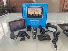 Boxed TomTom ONE XL Europe SAT NAV EU & UK Maps,