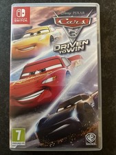 Cars 3 Driven to Win Nintendo Switch Used Excellent Condition