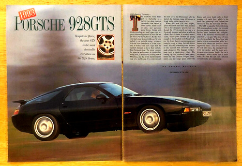 1993 porsche 928 - porsche,