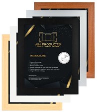 40x50cm Picture Frame Photo Frame,Wall Mount Poster Frame MDF Wood Black White