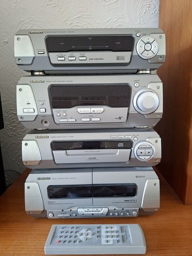 Technics retro hifi system - technics,