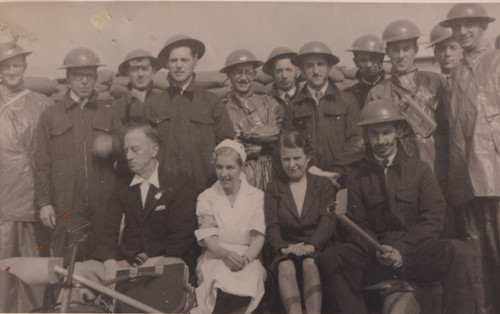 Ww2 rppc photo postcard arp - ww2,