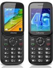 Uleway Phone 4G Unlocked Portable Mini Basic Long Standby Time Backup Mobile