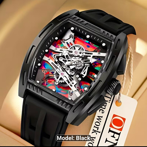 Skeleton dial tonneau - mm,