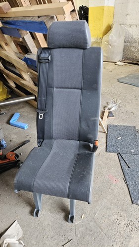 Single van seat with - with, seatbelt
