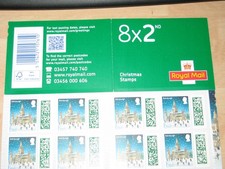 2024 Christmas Cylinder Booklet 8 x 2nd Class  Edinburgh Cathedral CYLINDER