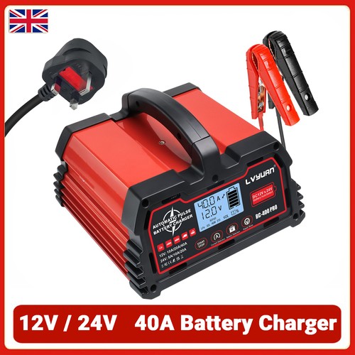 40a car battery charger - 40a,