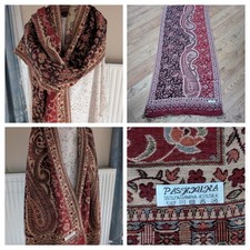 Pashmina & Silk Rust Browns