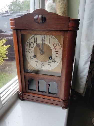 Old vintage wooden cased - old,
