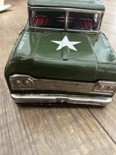 Vintage tin plate truck japan - tin,