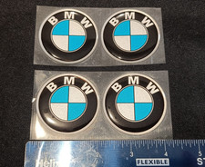 4x 50mm BMW Light Blue, Gel