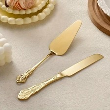 2pcs Carved Cake Shovel