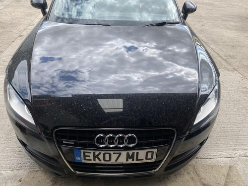 Audi mk2 bonnet black lz9y - audi,