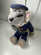 Vintage Roland Rat Plush Soft Toy 80s Hasbro Softies 15" TV Superstar Rat Fans