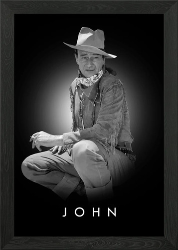 John wayne framed - wayne, art