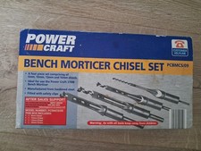 Power Craft Bench Morticer Chisel Set