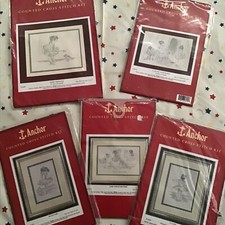 Anchor Ballerina Cross Stitch Kits Bundle Job Lot De Stash