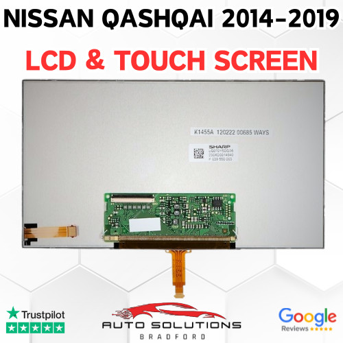 Nissan qashqai lcd display - nissan,
