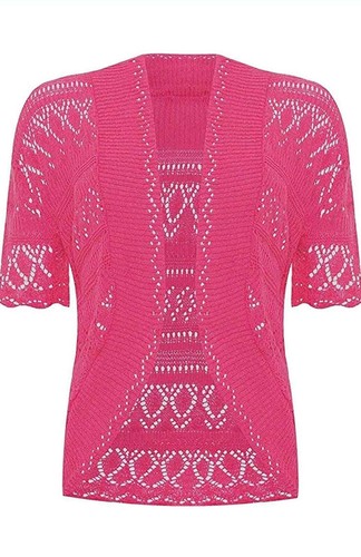 Women crochet knitted bolero - crochet,