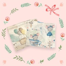 2 Pack Muslin Squares 100%